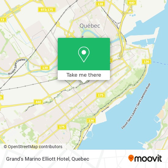 Grand's Marino Elliott Hotel map