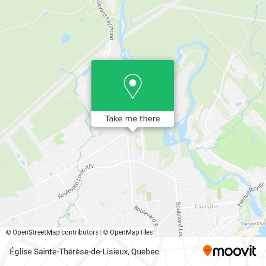 Église Sainte-Thérèse-de-Lisieux map