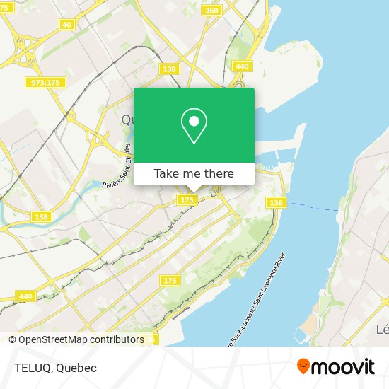 TELUQ map