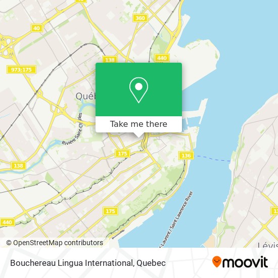 Bouchereau Lingua International map