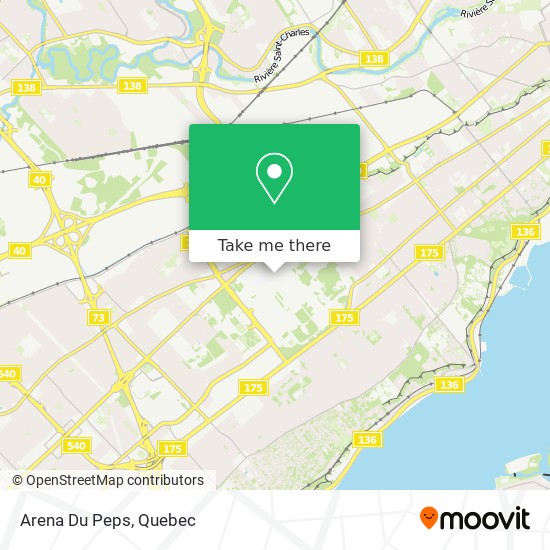 Arena Du Peps map