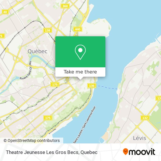 Theatre Jeunesse Les Gros Becs map