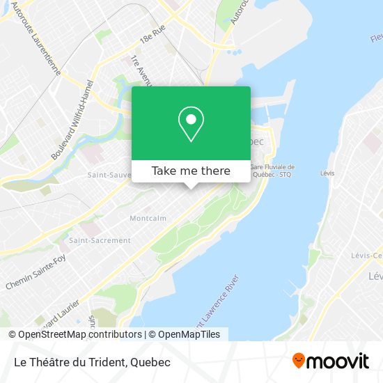 Le Théâtre du Trident map