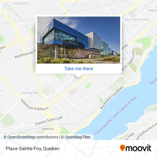 Place Sainte-Foy map