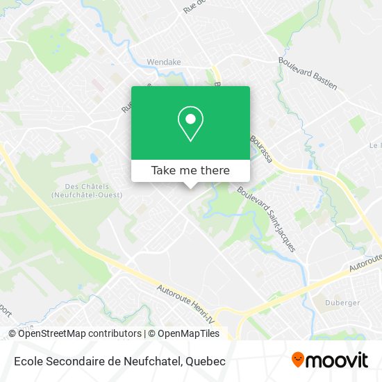 Ecole Secondaire de Neufchatel map