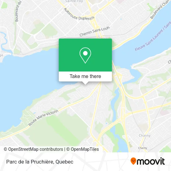 Parc de la Pruchière map