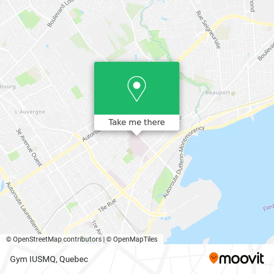 Gym IUSMQ map
