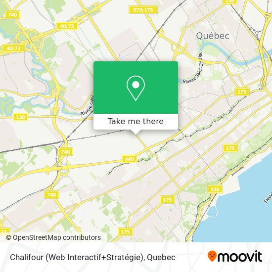 Chalifour  (Web Interactif+Stratégie) map
