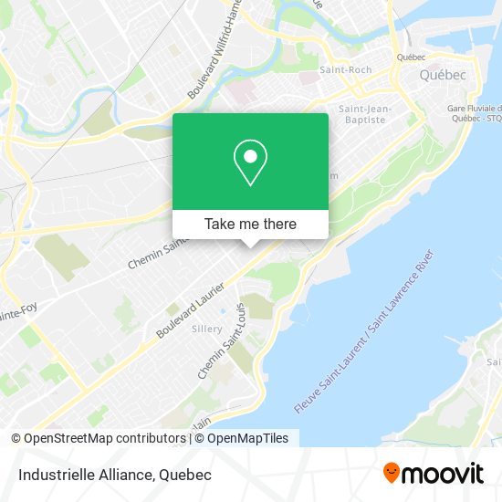 Industrielle Alliance map