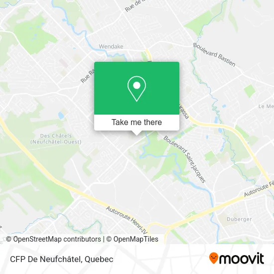 CFP De Neufchâtel map