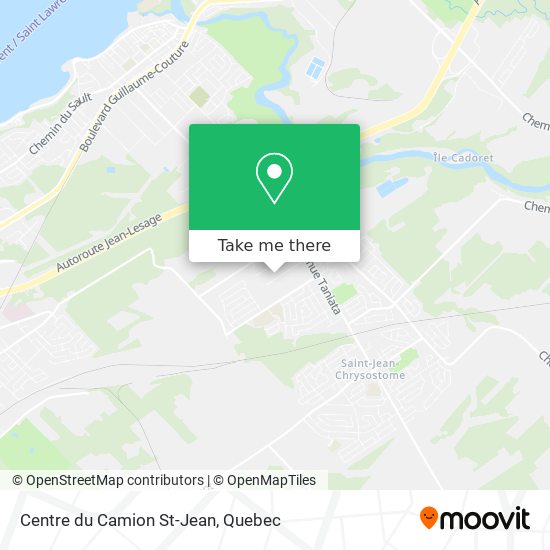 Centre du Camion St-Jean map
