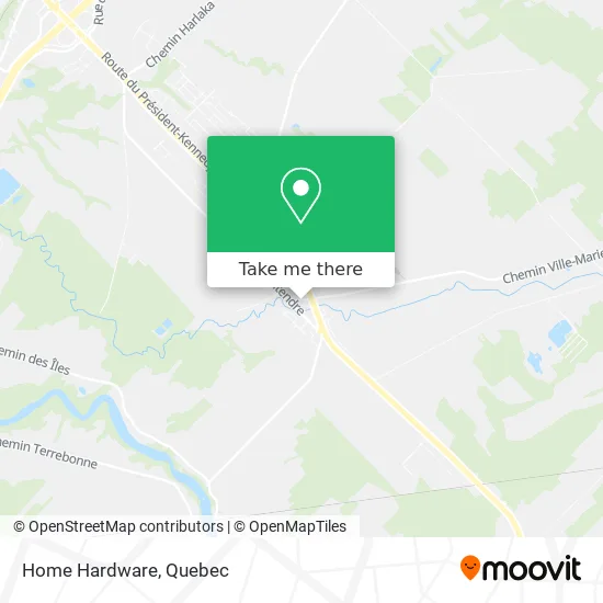 Home Hardware map
