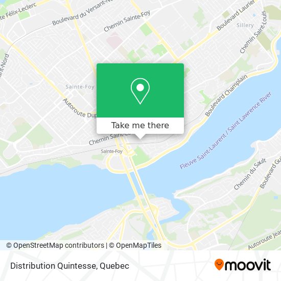 Distribution Quintesse map