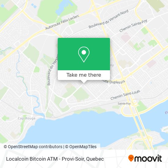 Localcoin Bitcoin ATM - Provi-Soir map