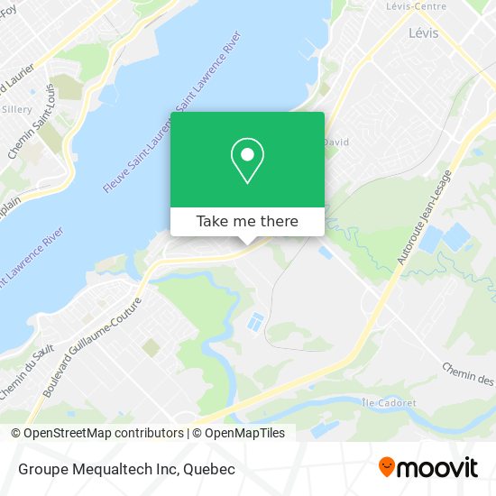 Groupe Mequaltech Inc map