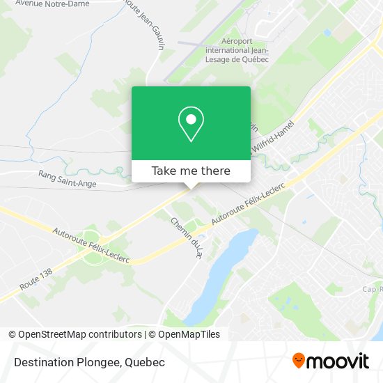 Destination Plongee map