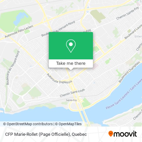 CFP Marie-Rollet (Page Officielle) map