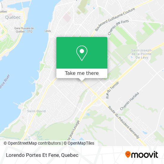 Lorendo Portes Et Fene map