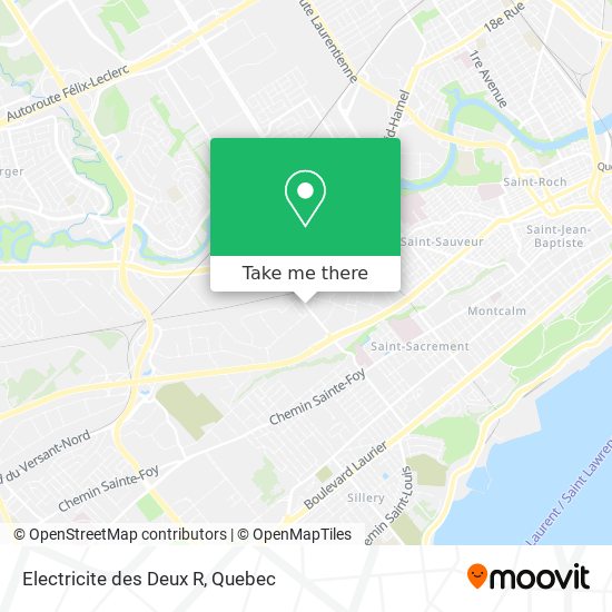 Electricite des Deux R map