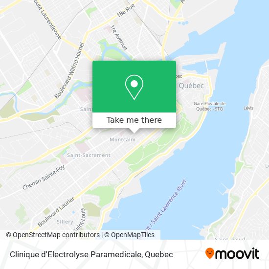 Clinique d'Electrolyse Paramedicale map