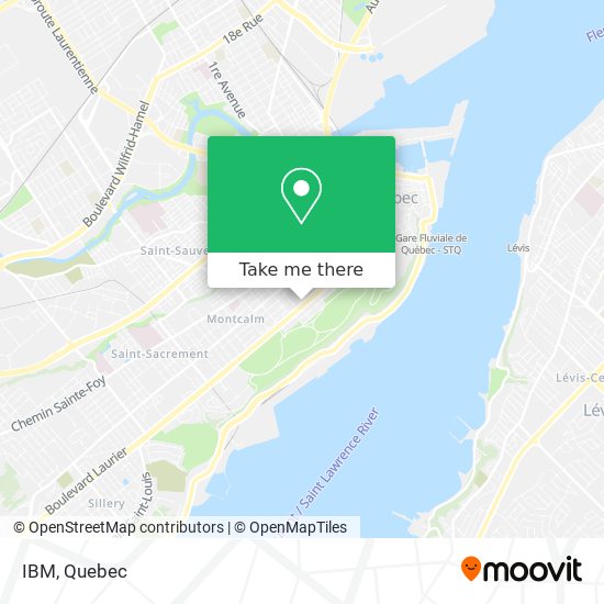 IBM map