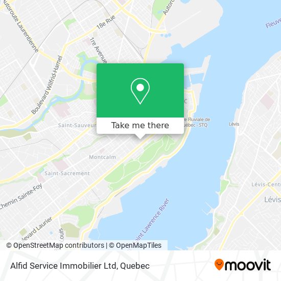 Alfid Service Immobilier Ltd map