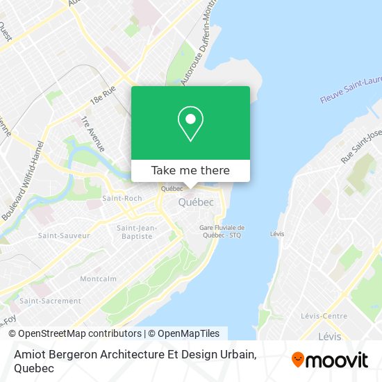 Amiot Bergeron Architecture Et Design Urbain map