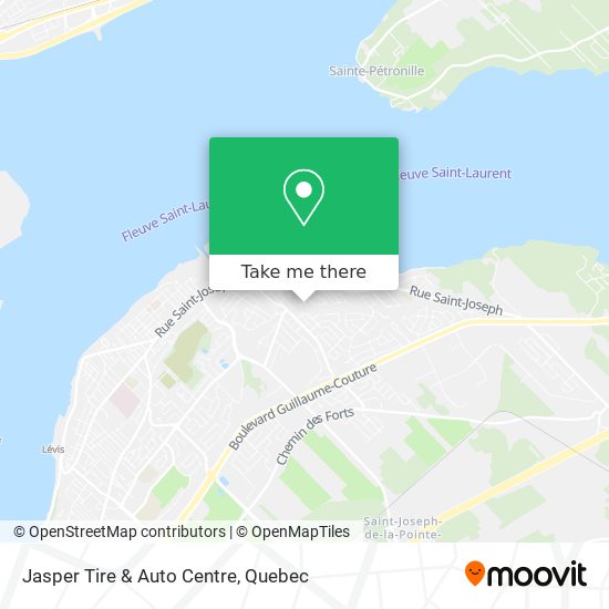 Jasper Tire & Auto Centre map