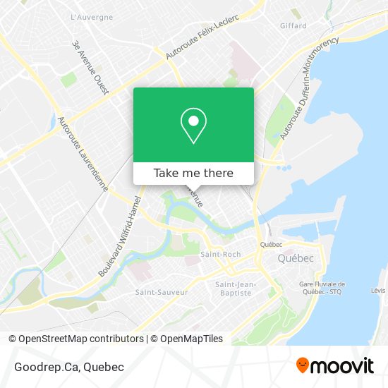 Goodrep.Ca map