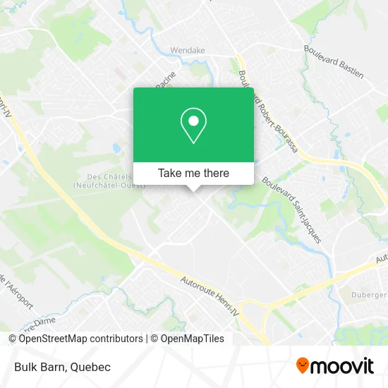 Bulk Barn map