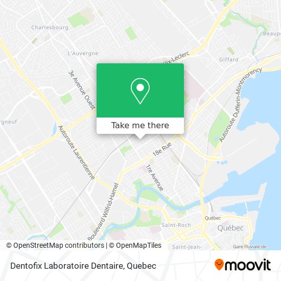 Dentofix Laboratoire Dentaire map