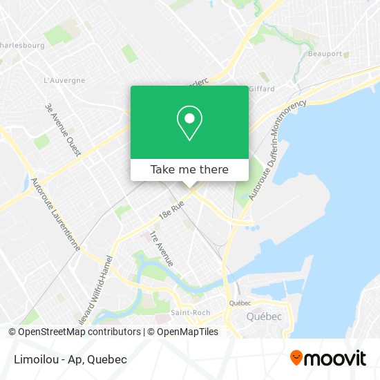 Limoilou - Ap map