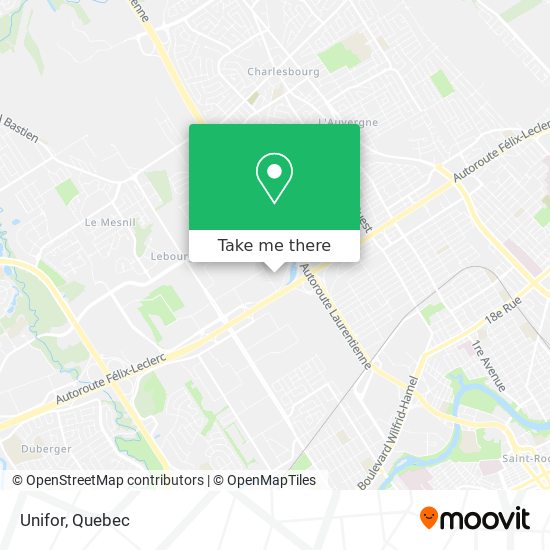 Unifor map