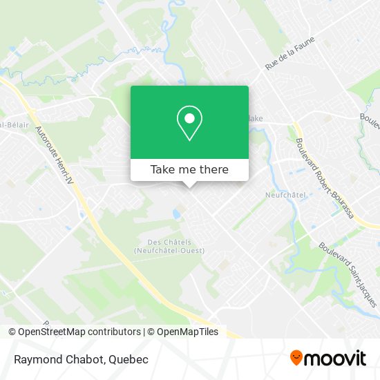 Raymond Chabot map