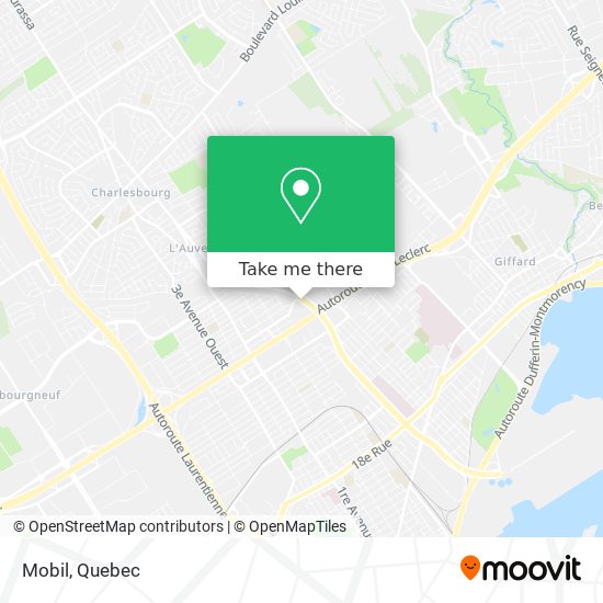 Mobil map