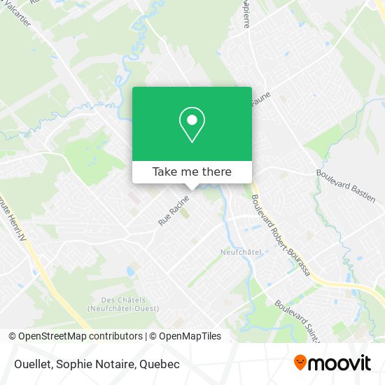 Ouellet, Sophie Notaire map