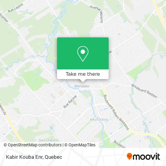 Kabir Kouba Enr map