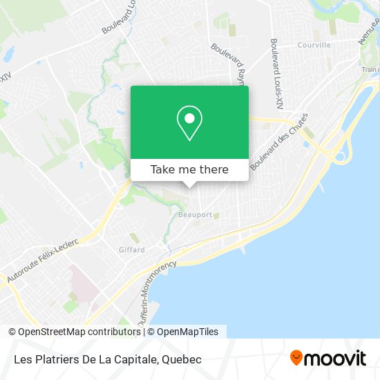 Les Platriers De La Capitale map