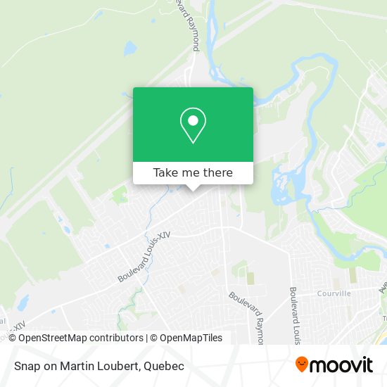 Snap on Martin Loubert map