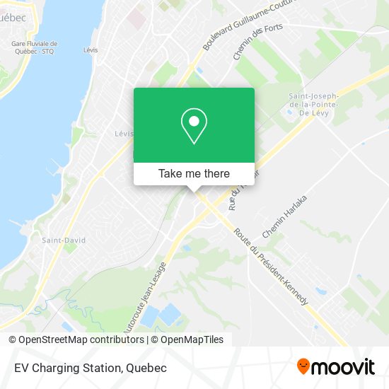 EV Charging Station map