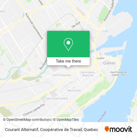 Courant Alternatif, Coopérative de Travail map