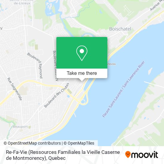 Re-Fa-Vie (Ressources Familiales la Vieille Caserne de Montmorency) map