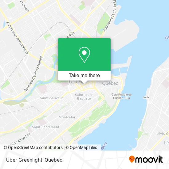 Uber Greenlight map