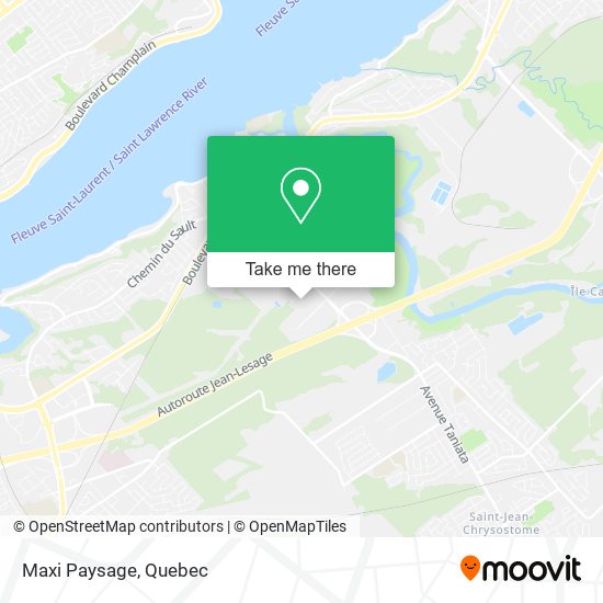 Maxi Paysage map