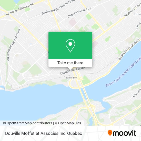 Douville Moffet et Associes Inc map