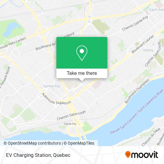 EV Charging Station map