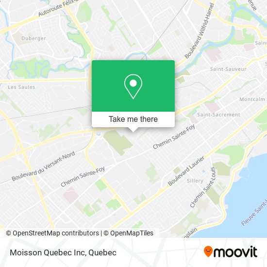 Moisson Quebec Inc map