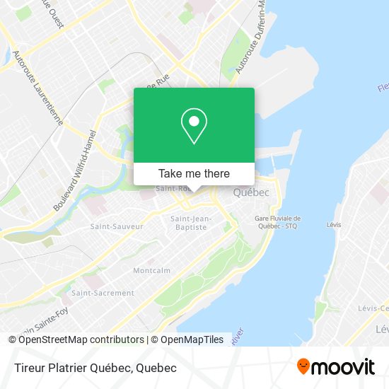 Tireur Platrier Québec map