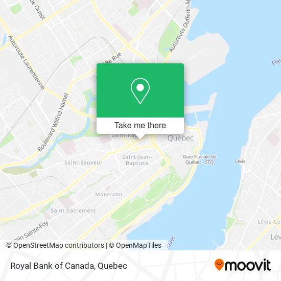 Royal Bank of Canada map