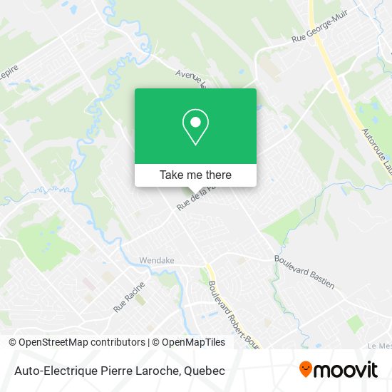 Auto-Electrique Pierre Laroche map